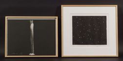 Joe Andoe (American, b. 1955) Lot of Two Works: 4 C S (For Carl Sagan)